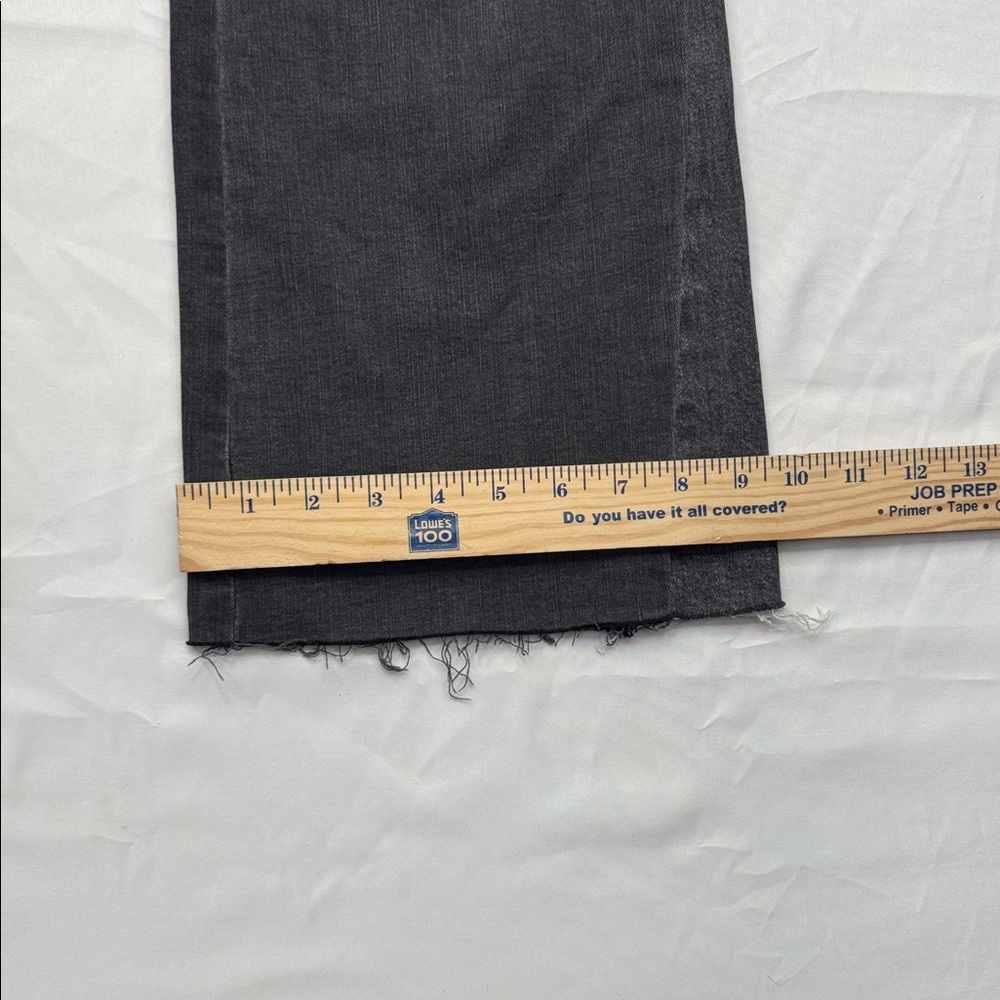 Madewell black Cali demi boot cut jeans size 32 stretchy women’s denim pants - Picture 3 of 7